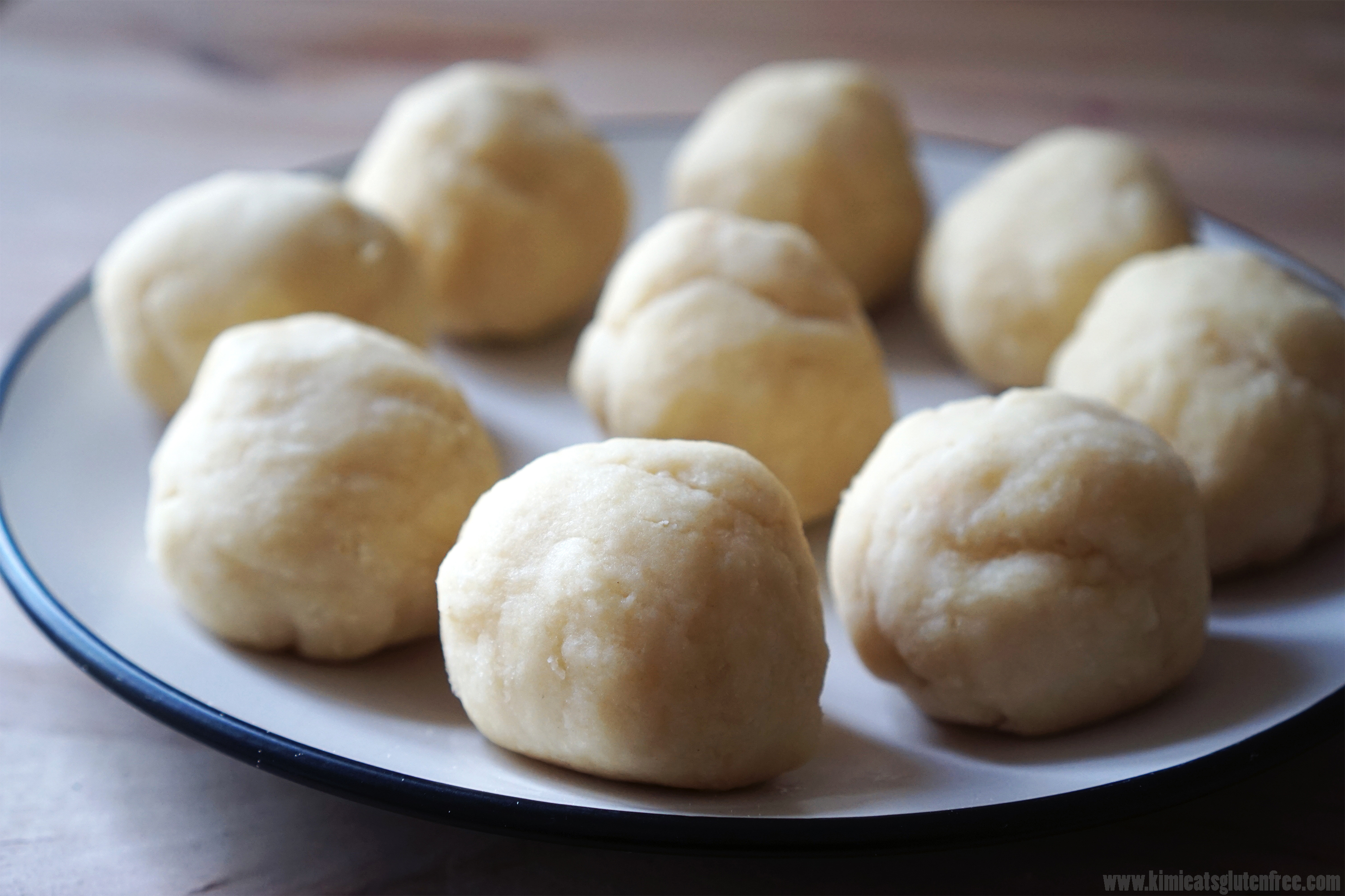 Fufu dumplings - the easiest gluten free dumplings